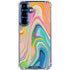 Rainbow Marble by Etta Vee Galaxy S25 Plus Clear Case